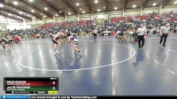 144 lbs Cons. Round 3 - Jacob Whitaker, Box Elder Stingers vs Miles Kohler, Wasatch Wrestling Club