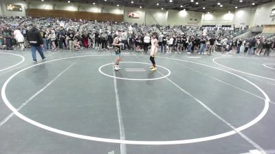 90 lbs Quarterfinal - Maddox Gardner, NorCal Nomads vs Ezekiel Barefoot-Logsdon, DUB Wrestling