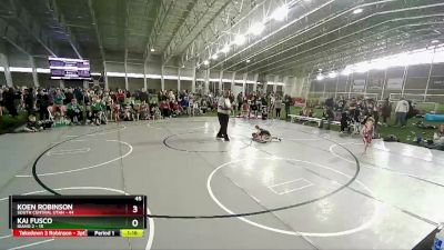 45 lbs Round 2 (4 Team) - Koen Robinson, South Central Utah vs Kai Fusco, Idaho 2