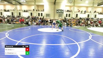 215 lbs Round Of 16 - Wyllys Ames, Scituate vs Dave Sheehan, Marshfield