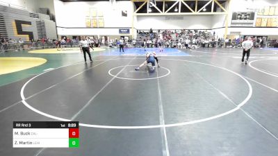 149G lbs Rr Rnd 3 - Matt Buck, Cal-Baptist vs Zach Martin, Lehigh