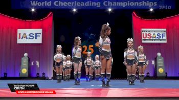 Elite Cheer Michigan - Crush [2025 L6 Limited Senior XSmall Semis] 2025 The Cheerleading Worlds