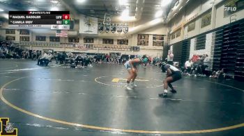 130 lbs 5th Place Match - Camila Irby, Belleville East vs Raquel Saddler, Lafayette Wildwood