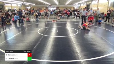 M 58 lbs Consi Of 4 - Grey Schrader, Lima vs Graham Coombe, Bloomsburg