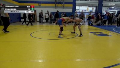 172 lbs 3rd Place - Tanner Shaffer, Norwin vs Ethan Lenker, Line Mountain