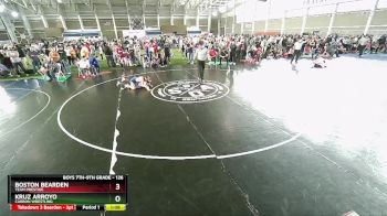 126 lbs Champ. Round 2 - Boston Bearden, Team Prestige vs Kruz Arroyo, Carbon Wrestling