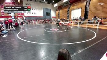 120 lbs Cons. Round 5 - Michael Brody Keith, Natrona County vs Hayden Bohannon, Natrona County