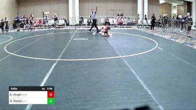 64 lbs Final - Emma Angel, SoCal Hammers vs Sadie Sweat, Kalispell WC