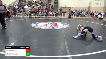 70 lbs Quarterfinal - Jack Hilleson, Heartland Wrestling Academy vs Blake DeLaForest, Blaine Wrestling Association
