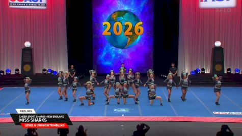 Cheer Sport Sharks - New England - Miss Sharks [2026 L6 U18 Non Tumbling Prelims] 2026 The Cheerleading Worlds