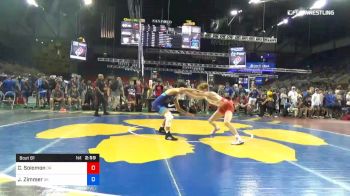 126 lbs Rnd Of 128 - Christian Solomon, Oregon vs Jacob Zimmer, Oklahoma