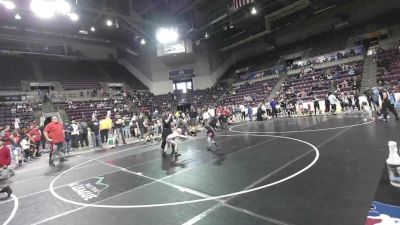 46.2-46.6 lbs Champ. Round 2 - Josiah Apodaca Mosman, Knights Youth Wrestling vs Walter Childers, Nebraska Elite Wrestling Club