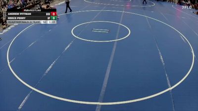 175 lbs Quarterfinals (8 Team) - Andrew Pittman, Grand Island vs Reece Perry, North Platte