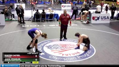 170 lbs Cons. Round 2 - Jason Spangler, Berserker Wrestling Club vs Hunter Casteel, California