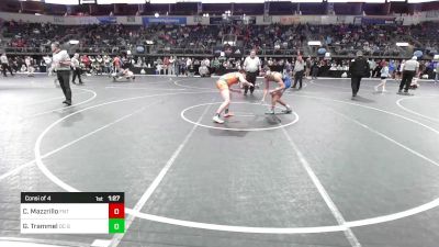 174 lbs Consi Of 4 - Calogero Mazzrillo, Florida National Team vs Gage Trammel, DC Gold