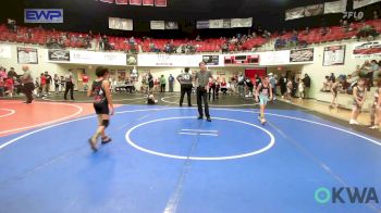 70 lbs Quarterfinal - Donnie Whiteneck, Tiger Trained Wrestling vs Reilas Sanchez, Locust Grove Youth Wrestling