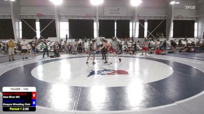100 lbs 5th Place Match - Benton Williams, New River WC vs Caison Shiekh, Empyre Wrestling Club