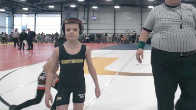 56 lbs Round 1 - 9:00am Friday - Philip Espinosa, Cali Red vs Kyle Friedman, Westshore D.S.