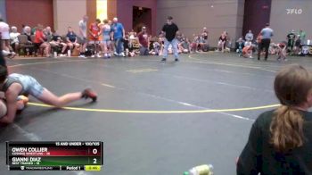 100/105 3rd Place Match - Owen Collier, Cushing Wrestling vs Gianni Diaz, Best Trained