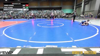 52 lbs Consi Of 16 #1 - James Loomis, Mexico vs Paul Flores, Cory Clark Wrestling