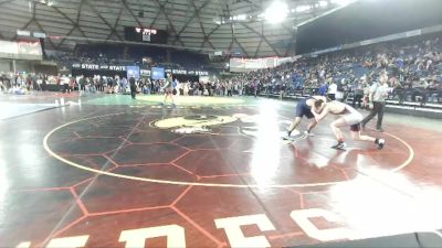 195 lbs Round 3 - Marcus Lynch, Ilwaco Youth Wrestling vs Ethan Gessler, Camas Wrestling Club