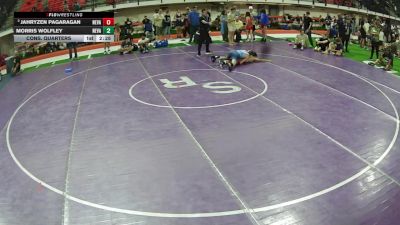 126 lbs Cons. Quarters - Jahryzen Pagaragan, Nevada vs Morris Wolfley, Nevada