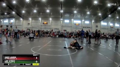 120 lbs Round 3 (6 Team) - Jake Landis, St. Paris Graham vs Leif Syrko, Phoenix WC 1