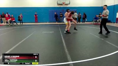 120 lbs Cons. Round 1 - Will Topping, Loyola-Blakefield vs Henry O`Beirne, The Heights School