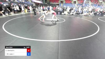 120 lbs Cons 32 #1 - Cole Gentsch, IL vs Wyatt Lees, MI