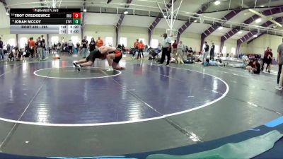 285 lbs Cons. Semi - Jonah McCoy, St. Vincent vs Troy Dyszkiewicz, Ohio Northern Univerity