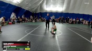60 lbs Finals (2 Team) - Anthony Brown, Silo WC vs Rush Arnold, WEG3 Black