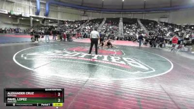 1A East 165 lbs Quarterfinal - Pavel Lopez, Wahluke vs Alexander Cruz, Wahluke