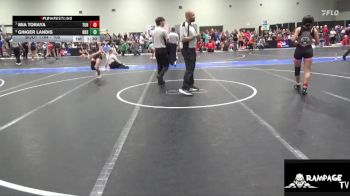 105 lbs Cons. Semi - Mia Toraya, Turner vs Ginger Landis, RSA Red Storm