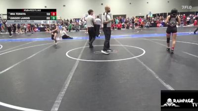 105 lbs Cons. Semi - Mia Toraya, Turner vs Ginger Landis, RSA Red Storm