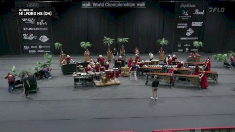 Milford HS (OH) "Milford OH" at 2026 WGI Percussion/Winds World Championships