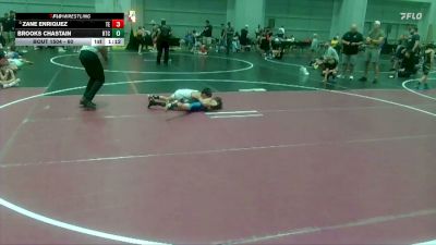 60 lbs Champ. Round 1 - Zane Enriquez, Takedown Elite vs Brooks Chastain, Rockmart Takedown Club