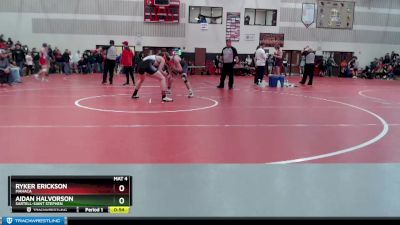 160 lbs Cons. Round 3 - Ryker Erickson, MAHACA vs Aidan Halvorson, Sartell-Saint Stephen