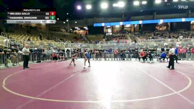 100 lbs Cons. Semi - Hananeel Gregorie, Freedom vs Melissa Gallo, Florida Christian School