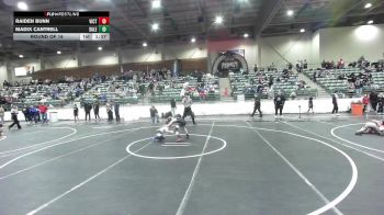 70 lbs Round Of 16 - Raiden Bunn, Victory WC-Central WA vs Madix Cantrell, Salem Elite