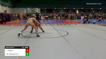 Match - Isaac Salas, Ca vs Mitchell Mesenbrink, Wi