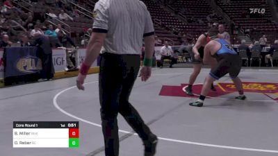 285 lbs Cons Round 1 - Brad Miller, River Valley vs Owen Reber, Berks Catholic