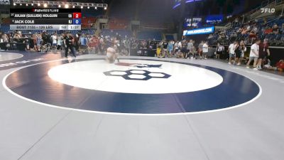 126 lbs Champ. Rd Of 32 - Julian (Gullien) Holguin, CA vs Jack Cole, NJ