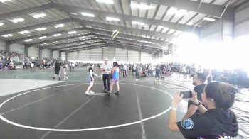 122 lbs Rr Rnd 5 - Raelyn Graziano, Carlsbad Combat WC vs Mia Ortega, Nm Beast