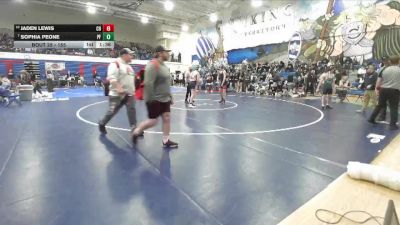 132 lbs Cons. Round 4 - Peter Fabbi, Clearwater Valley vs Aidan Weaver, Pocatello