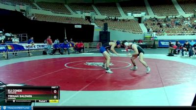 D3-138 lbs Quarterfinal - Teegan Baldwin, Safford vs Eli Conde, Mesquite