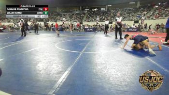 88 lbs Round Of 16 - Connor Stafford, Team Tulsa Wrestling Club vs Willie Kurtz, SlyFox Wrestling Academy
