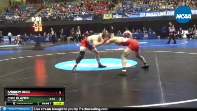 174 lbs Cons. Round 1 - Andrew Reed, Newberry vs Cole Glazier, St. Cloud State