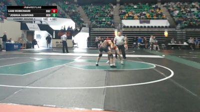 1A-4A 157 Champ. Round 1 - Joshua Hawkins, Deshler vs Liam Robichaud, Ohatchee