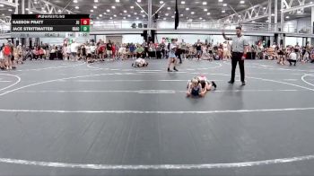 56 lbs Round 1 (8 Team) - Kaeson Pratt, Journeymen Uprising vs Jace Strittmatter, Revival Aces