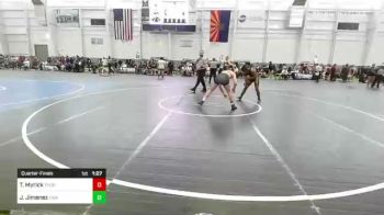137 lbs Quarterfinal - Tanner Myrick, Thorobred WC vs Jose Jimenez, Fight Syndicate